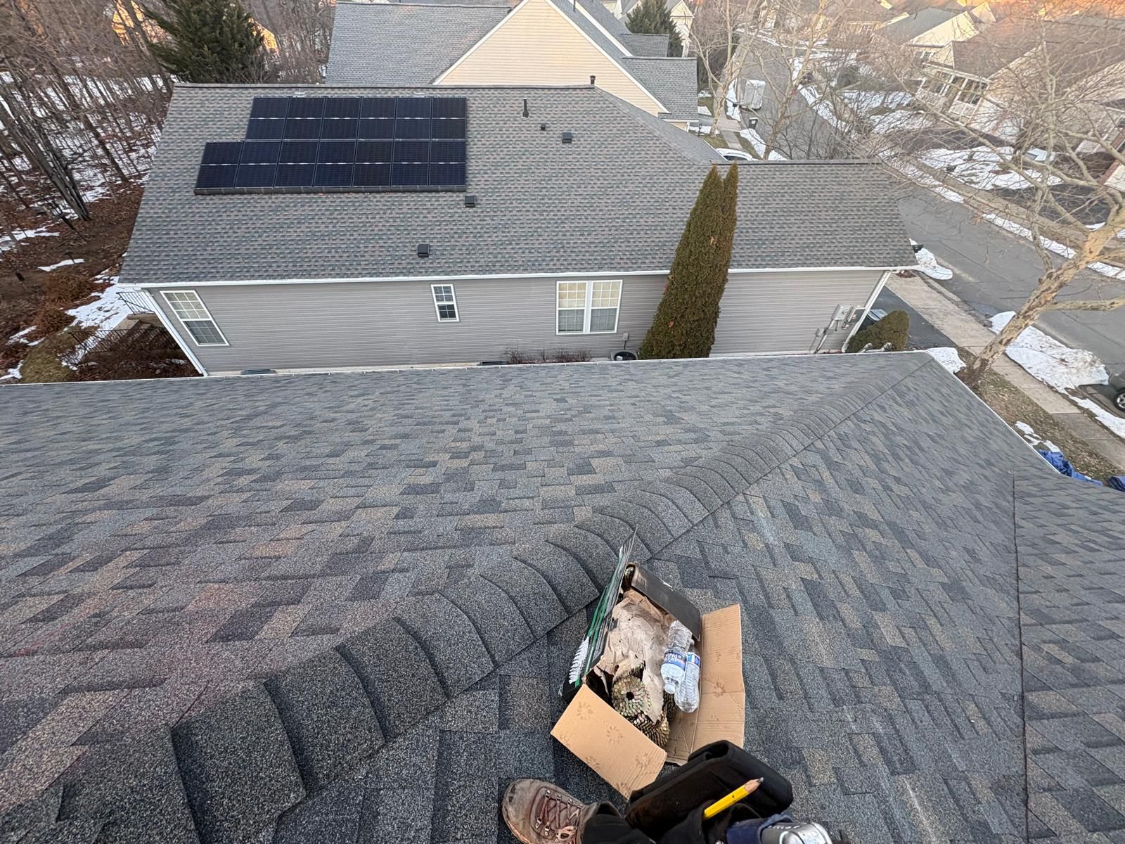 Architectural shingle installation Houston