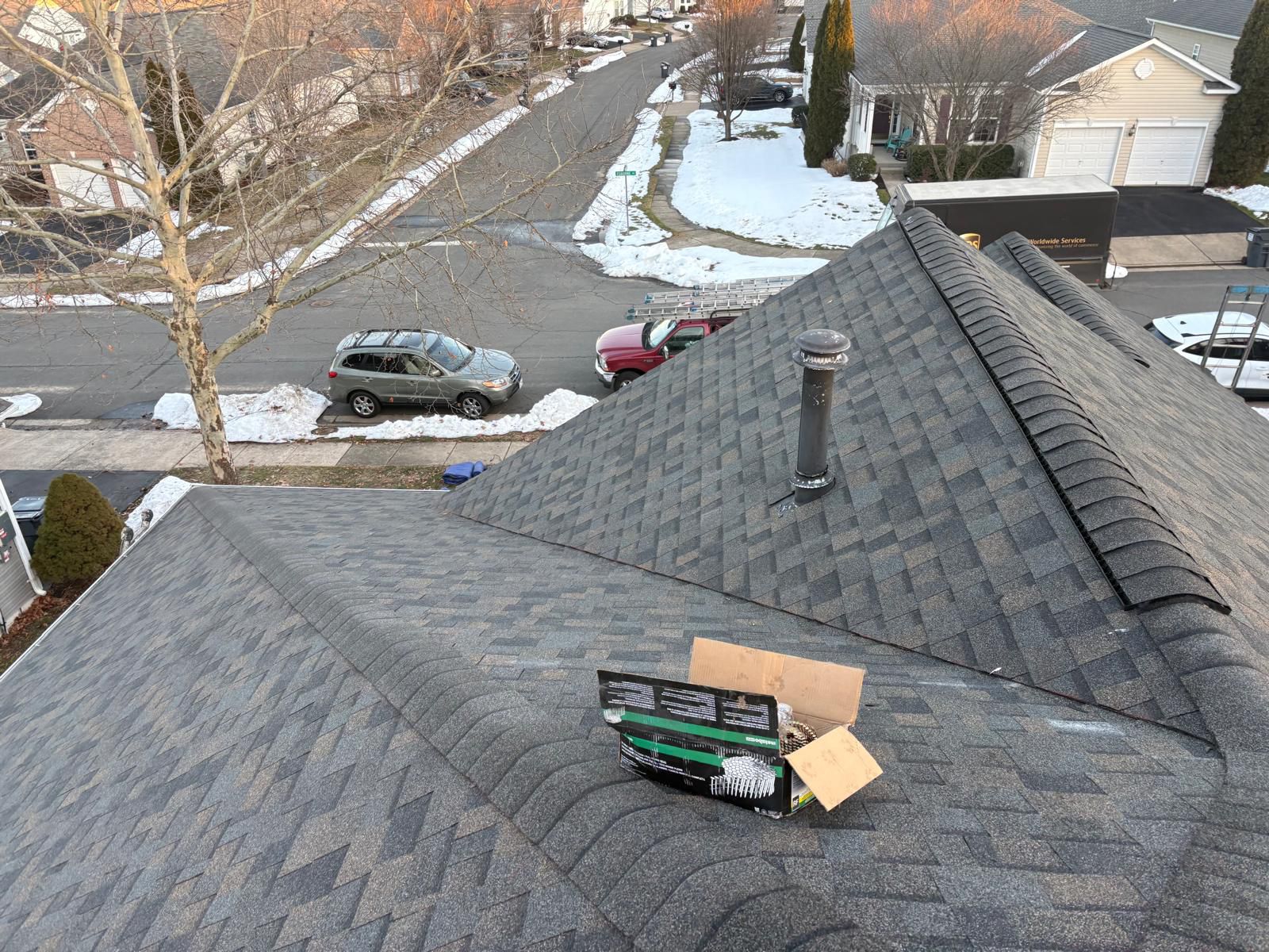 Architectural shingle roof inspection Houston