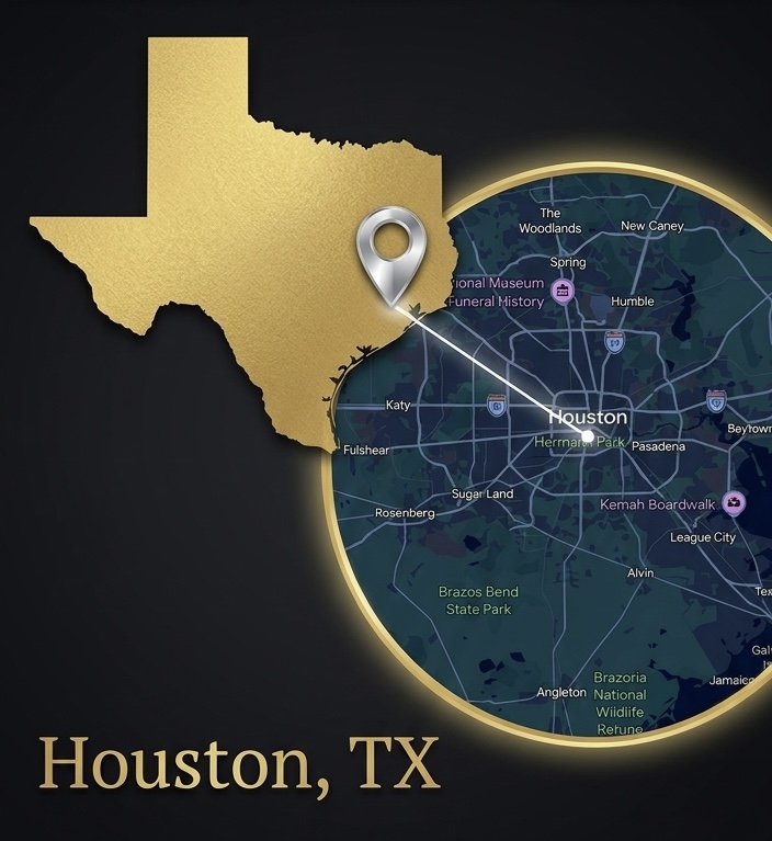 United Roofing LLC service area map Houston TX — best roofing company near you