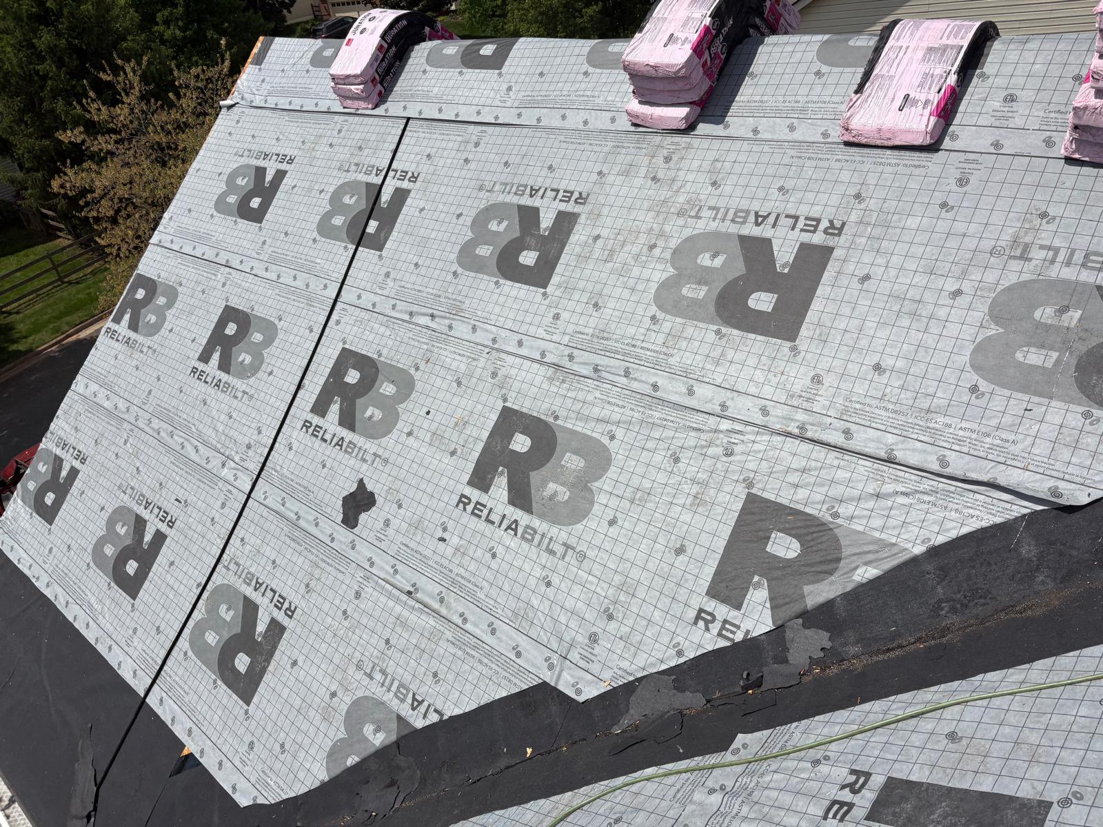 Roof drip edge installation Houston
