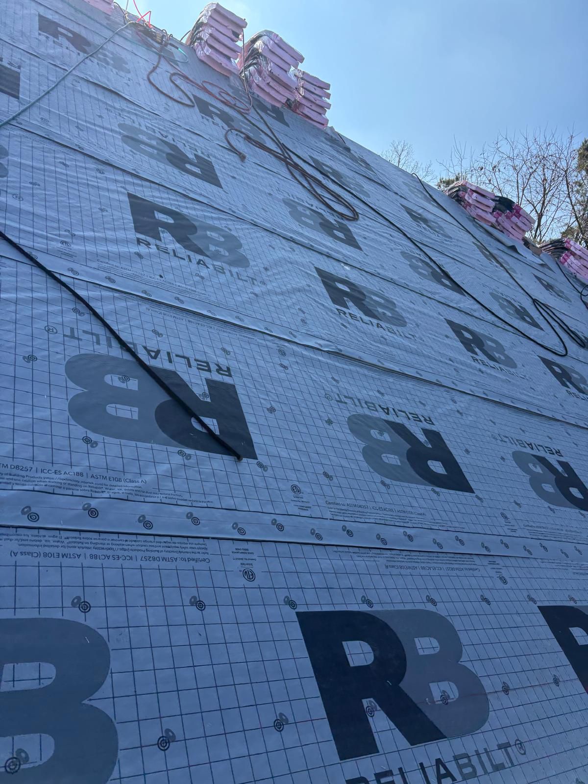 Synthetic roof underlayment Texas